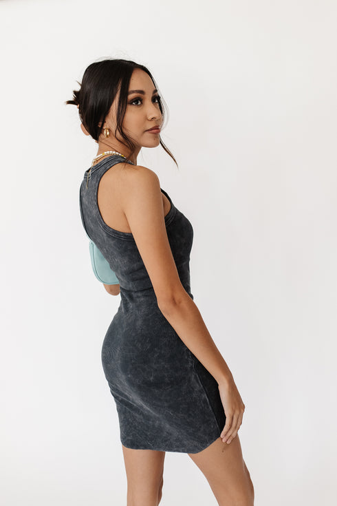 Electric Dreams Dress // Charcoal